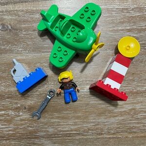 Duplo Lego Airplane Set with Pilot 10808